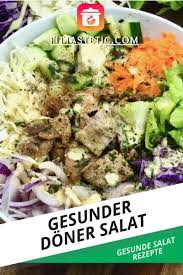 Gesunde Doner Bowl High Protein Doner Bowl Rezept Rezept Salate Gesund Salat Rezepte Abnehmen Gesunde Salate