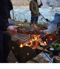 Flatpack Grill And Firepit Safe Grilling Fire Pit How To Cook Steak