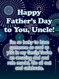 To my cheerleader who always supported me, who always lend his hand like a friend! Looking Up To You Happy Father S Day Card For Uncle Birthday Greeting Cards By Davia Happy Father Happy Fathers Day Birthday Greeting Cards