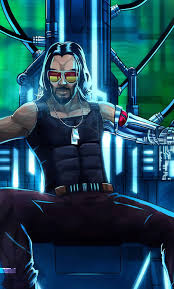 1280x2120 Cyberpunk 2077 Keanu Reeves Video Game Artwork Wallpaper Cyberpunk 2077 Cyberpunk Keanu Reeves