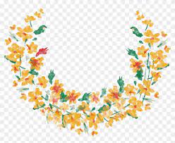 Click here and download the watercolor frame yellow flowers png graphic · window, mac, linux · last updated 2021 · commercial licence included Flower Yellow Clip Art Watercolor Floral Half Half Flower Wreath Png Transparent Png 2102x1629 6437360 Pngfind