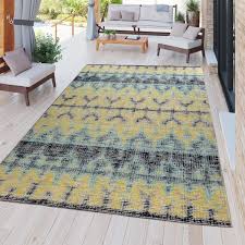 Orient teppich ethno muster grau 6 decor home decor. Moderner Outdoor Teppich Ethno Blau Teppichmax