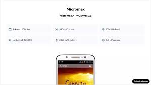 Micromax A119 Canvas XL Full Device ...