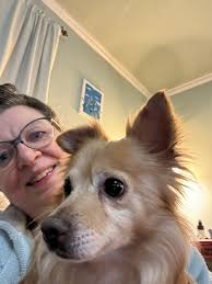 Hi everyone 👋🏻 I've recently found out the Pomchi mix and I'm almost  certain my pet is one… I mean, I'm right or nah? She was rescued from a  hoarding situation (she