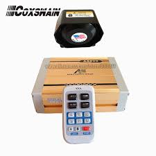 As820 200w Car Wireless Police Siren 18 Sounds With Mp3 Playback Wireless Microphone Controller Siren 1pc 200w Speaker Wireless Police Siren Mp3