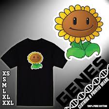 She is her biogical sister. Plants Vs Zombies Zombie Sunflower Chomper Peashooter Unisex Shirt An451 Lazada Ph