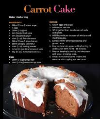 Boekatreats Recipe Share Carrot Cake Baked To Facebook