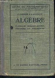 Algebre Classe De 3 Seconde Premiere Et Philosophie Francais Algebre Culture Generale Mathematiques