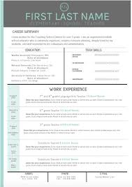 Mint And Gray Cover Letter And Resume Templates Make Your Cover Letter And Resume Pop With This Beau Teaching Resume Teacher Resume Template Education Resume