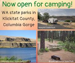 New hampshire has 23 state park campgrounds with facilities in beautiful surroundings, available for use by individuals, families, and youth groups. Washington State Parks Recreation Commission Good News For Campers We Just Reopened Camping In Three State Parks In Klickitat County Columbia Gorge Area Brooks Memorial Columbia Hills Maryhill