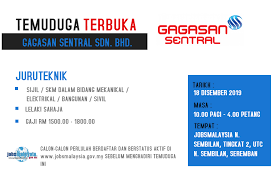 Gagasan steel sdn bhd asub kohas shah alam. Jobsmalaysia Negeri Sembilan On Twitter Temuduga Terbuka Gagasan Sentral Di Jobsmalaysia N Sembilan 18 Disember Ini