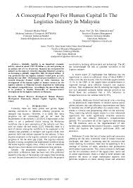 Fong chan onn is the patron of the institute. Pdf A Conceptual Paper For Human Capital In The Logistics Industry In Malaysia Professor Dr Syed Jamal Abdul Nasir Syed Mohamad Academia Edu