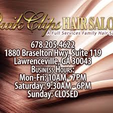 Find, research and contact wedding professionals on the knot, featuring reviews and info on the best wedding vendors. Quikclips Hair Salon 1880 Braselton Hwy Suite 119 Lawrenceville Ga 2021