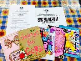 Anda boleh membuat kad ucapan ini dengan cepat bergantung kepada seberapa cepat anda dapat menarik. Smk Sri Rahmat Pertandingan Kad Ucapan Sempena Hari Guru Facebook
