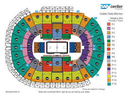 Sacramento Kings Seat Map Sacramento Kings Stadium Map