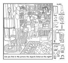 When you find an object, circle it or color it with a colored pencil. 45 Engaging Hidden Picture Puzzles Kitty Baby Love