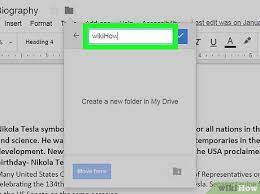 Note that this code does not first create a doc file, move it, and then delete the file in the root drive. In Google Docs Ordner Erstellen 8 Schritte Mit Bildern Wikihow