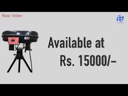 Very Low Cost Cricket Bowling Machine Leverage Iwinner Youtube