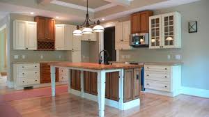 Ideas Captivating Building A Kitchen Island From Base Cabinets With Wooden Countertop Mission Style Kitchen Cabinets Building A Kitchen Kitchen Cabinet Styles
