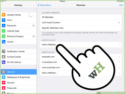 How To Block Websites On An Ipad 15 Steps With Pictures