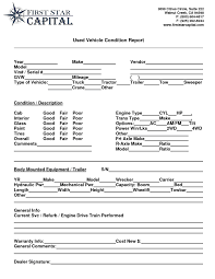 Truck Condition Report Template 2 Professional Templates Report Template Word Template Book Report Templates