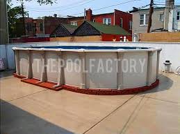 Above Ground Pools In Ground Pools Above Ground Pool Oval Pool