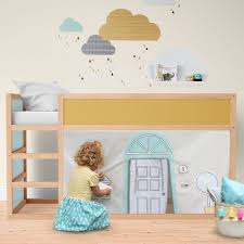 Ikea Kura Hausbett Mit Spielvorhang Www Limmaland Com Kinder Zimmer Hochbetten Kinderzimmer Ikea Kura
