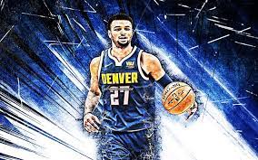 If you are looking for jamal murray you've come to the right place. Download Wallpapers Jamal Murray Nba Grunge Art Basketball Stars Denver Nuggets Murray Basketball Blue Abstract Rays Creative For Desktop Free Pictures For Desktop Free