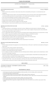 Best sales manager resume examples that get jobs. Sales Operations Manager Resume Sample Mintresume