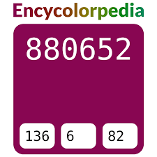 880652 Hex Color Code, RGB and Paints