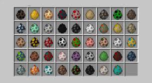 We can make crafting recipe for default mobs for example this one: Survival Spawn Eggs V1 2 Addon Mod Minecraft Pe 1 14 1 3 1 14 0 1 13 1 1 13 0 1 12 1 1 12 0