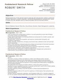 Use a professional cover letter font in 12pt size. Postdoctoral Research Fellow Resume Samples Qwikresume