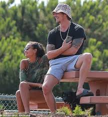 Kinnaman is known internationally for his television roles as detective stephen holder in amc's the killing, takeshi kovacs in the first season of altered. Joel Kinnaman And His Girlfriend Kelly Gale Take Their Dogs To A Dog Park In Venice Beach Readsector