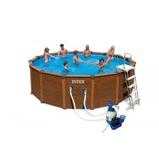 piscine intex sequoia spirit 4 78 x 1 24 m piscine intex piscine gonflable piscine tubulaire