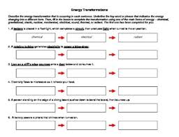 In this video, i will be teaching you all how you can find the answer key to any worksheet or assignment that you have! Forms Of Energy And Energy Transformations Practice Answer Key Energy Transformation Worksheet