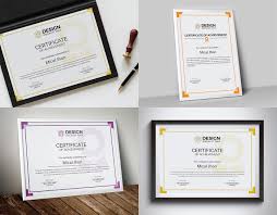 Download 3 Certificate Design Bundle On Behance