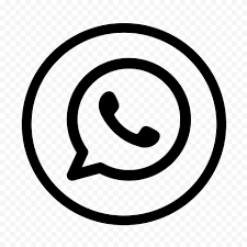 Use it in your personal projects or share it as a cool sticker on whatsapp, tik tok, instagram, facebook messenger, wechat, twitter or in other messaging apps. Hd Black Outline Whatsapp Wa Round Circle Logo Icon Png Citypng