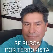 PEDRO TICONA OTRO MASISTA REPRESENTANTE DEL COMITE CIVICO DE HUANUNI OTRO  NEFASTO PERSONAJE PARA NUESTRO DISTRITO MINERO YA QUE ESTE SEÑOR A NOMBRE  DEL PUEBLO DE HUANUNI CUANDO SON 3 INSTITUCIONES LAS