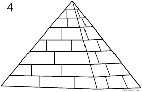 Choose the size of the front of your pyramid, e.g. How To Draw A Pyramid Step By Step Pictures