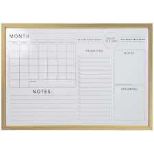 Gold Wall Calendar Memo Dry Erase Board By Ashland Dry Erase Board Calendar Dry Erase Wall Calendar Dry Erase Calendar Decal