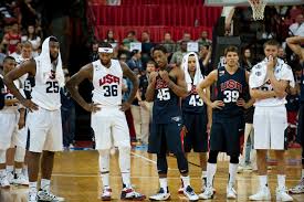 Paul george just injures team usa ball, red vs blue. File Usa Basketball Players React To Paul George S Injury 140801 F At963 887 Jpg Wikipedia