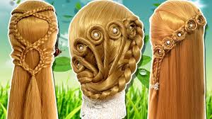 Works best for long hair. 3 Simple Hairstyle For Party Hairstyles For Girls Hair Style Girl Wedding Easy Party Hairstyles Party Hairstyles For Girls Wedding Guest Hairstyles