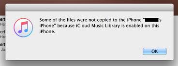 Can T Sync Songs From Itunes Library To Iphone Because Icloud Music Is Enabled Macrumors Forums