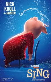 The movie sing performed quite well in theaters, it was even a real hit: Sing 2016 Poster 2 Trailer Addict