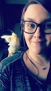 My RIP is a pretty boy but he constantly wants his hips rubbed so this is  the view he gives me much of the time.