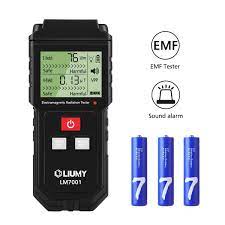 The emf meter can get accurate safe range: Tools Home Improvement Emf Meters Emf Meter Kkmeter Electromagnetic Field Radiation Detector Handheld Emf Detector Digital Lcd Radiation Meter
