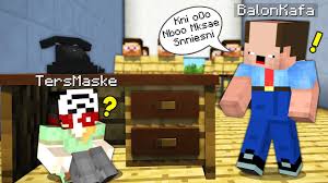 Balon Kafa Yi Okulda Alex Olarak Trolledim Minecraft Youtube