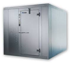 Master Bilt Walk In Freezer 8x8 Indoor 7 6ft H W Floor Refrigeration Walk In Freezer Commercial Kitchen Equipment Commercial Kitchen