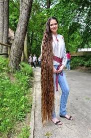 Ukrainian Rapunzel With Floor Length Braid Long Hair Ladies Long Hair Styles Very Long Hair Long Hair Women