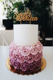 Aesthetic Rose Gold Elegant 18th Birthday Cake Sweet Seventeen Birthdaycake Sweet 16 Birthday Cake 16th Birthday Cake For Girls Beautiful Birthday Cakes